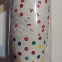 10 бр цветни ситни точки Картонени хартиени кошнички капсули поставки чашки за мъфини кексчета, снимка 2 - Други - 27743650