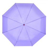 Автоматичен лилав чадър за дъжд с метална дръжка 32 см, снимка 1 - Други - 42877176