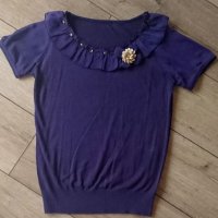 блузка плетиво, снимка 1 - Тениски - 29142175