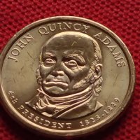 Възпоменателна монета JOHN QUINCY ADAMS 6 президент на САЩ (1825-1829) за КОЛЕКЦИЯ 37763, снимка 1 - Нумизматика и бонистика - 40764341
