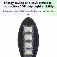 10 Броя 800W LED Соларна улична лампа COBRA, снимка 5 - Соларни лампи - 33910087