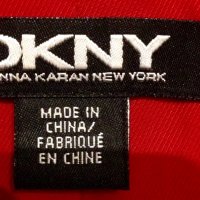 DKNY Donna Karan червено сако от памучно кадифе , снимка 4 - Сака - 39306486
