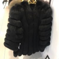 Дамско луксозно палто лисица код 3132, снимка 1 - Палта, манта - 31816286