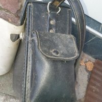 Стара апаратна чантичка от изкуствена кожа, снимка 6 - Антикварни и старинни предмети - 31085886