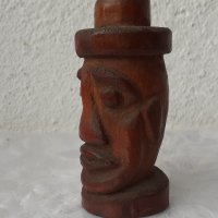 Дърворезба мъж глава , снимка 4 - Статуетки - 39490534