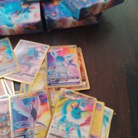 Pokemon карти 3D - 50бр. в пакет и покемон албуми, снимка 3 - Колекции - 42809502