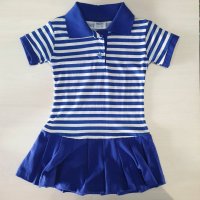Нова детска класическа моряшка рокля с яка от 1 годинка до 7 години, снимка 10 - Детски рокли и поли - 30327158