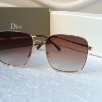 DIOR 2021 слънчеви очила UV 400 защита с лого, снимка 6 - Слънчеви и диоптрични очила - 34109865