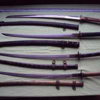 Японски меч нихонто 4 катана острие сабя ятаган, снимка 12 - Други ценни предмети - 39579096
