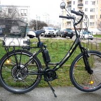 Велосипед с електродвигател (електробайк) 500W, 48V , снимка 2 - Велосипеди - 35395610