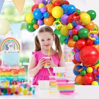 Нов Комплект за арка 120 броя балони Парти Рожден Ден Събитие Моминско парти Украса, снимка 5 - Други - 42248493