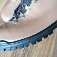 Кожени нови високи български обувки Младост 44 номер, снимка 4 - Мъжки боти - 40448268