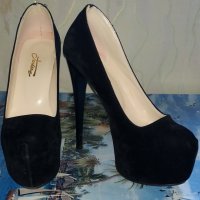 Дамски обувки с висок ток, снимка 6 - Дамски обувки на ток - 18548300