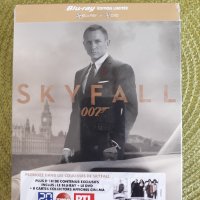 James Bond-SKYFALL 007 Steelbook, снимка 1 - Blu-Ray филми - 37818185