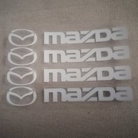 Качествен винилов стикер лепенка Мазда за кола автомобил джип ван бус, снимка 2 - Аксесоари и консумативи - 37044806