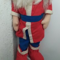 Много голям стар Дядо Коледа. Стара кукла от соца, снимка 6 - Колекции - 34378146