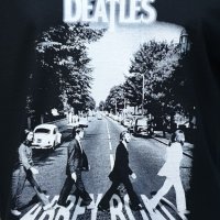 Нова мъжка тениска с дигитален печат на музикалната група The Beatles - Abbey Road, снимка 2 - Тениски - 36869577