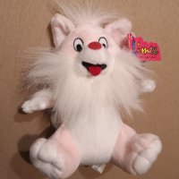 Нова плюшена весела играчка с етикети розова Коледен подарък за дете, снимка 1 - Плюшени играчки - 36932076