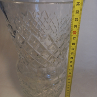 голяма кристална ваза , снимка 9 - Вази - 44933762