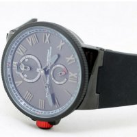  Мъжки луксозен часовник Ulysse Nardin Marine Chronometer Series “Blaktop”, снимка 4 - Мъжки - 32174543