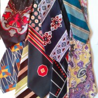 вратовръзки антикварни,колекция Франция, Англия,Италия, снимка 5 - Колекции - 30691892