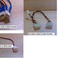 Компютърни кабели, адаптери и преходници - RS232 SCSI RJ45 Molex to 3pins 3.5mm, снимка 7 - Други - 39013295