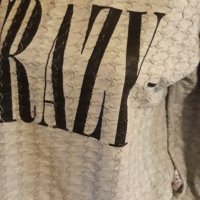 CRAZY Спортна Блуза/памук, снимка 2 - Блузи с дълъг ръкав и пуловери - 34207054