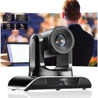 Нова Tenveo PTZ камера 1080P за стрийминг разговори конференция срещи, снимка 1 - HD камери - 42160674