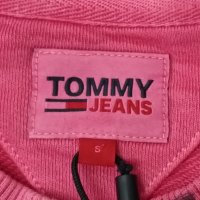 Tommy Jeans Organic Cotton Sweatshirt оригинално горнище S памучен, снимка 3 - Суичъри - 42756332