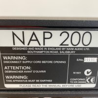 Naim Nap 200 усилвател/крайно стъпало 2, снимка 4 - Ресийвъри, усилватели, смесителни пултове - 42244093