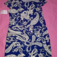 Нова рокля в синьо и бяло на Ники стил , снимка 2 - Рокли - 33973349