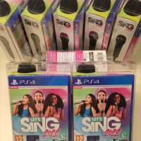 [ps4] ! КОМПЛЕКТ ! Чисто НОВИ Let's SING 22 + Микрофон, снимка 1 - Игри за PlayStation - 37131691