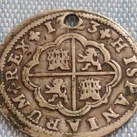 Сребърна монета 2 реала 1723г. Филип пети Севиля Испания 18689, снимка 10 - Нумизматика и бонистика - 42929938