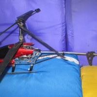 Радио управляем 50см хеликоптер с жироскоп и LED светлини, вертолет, дрон, снимка 3 - Влакчета, самолети, хеликоптери - 38766744