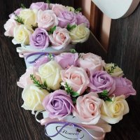 Луксозна кутия със сапунени рози, снимка 17 - Подаръци за жени - 38515639