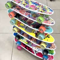 Скейтборд-Пениборд принт /penny board led, снимка 2 - Скейтборд, ховърборд, уейвборд - 30904998