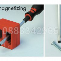 НОВИ! Магнетизатор и демагнетизатор за отвертки инструменти метални частици, снимка 6 - Други инструменти - 32104802