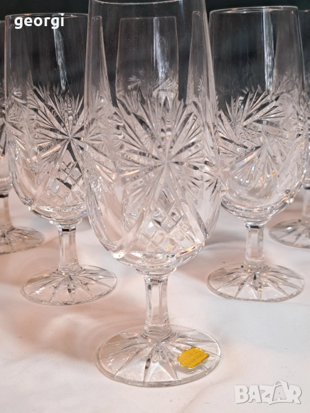 немски кристални чаши оловен кристал 29/1, снимка 1