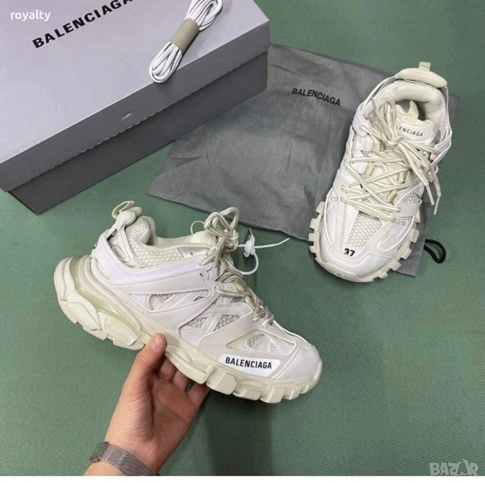 Balenciaga Track Бели Дамски Маратонки , снимка 1
