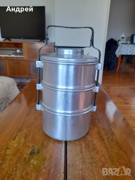 Стари алуминиеви съдове за храна, снимка 1