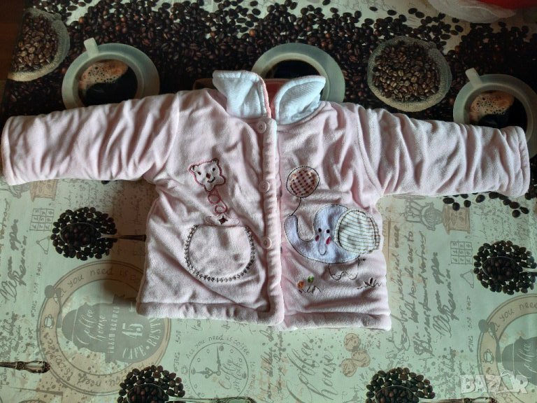 Бебешки ватиран комплект, р/р 3-6 м , снимка 1