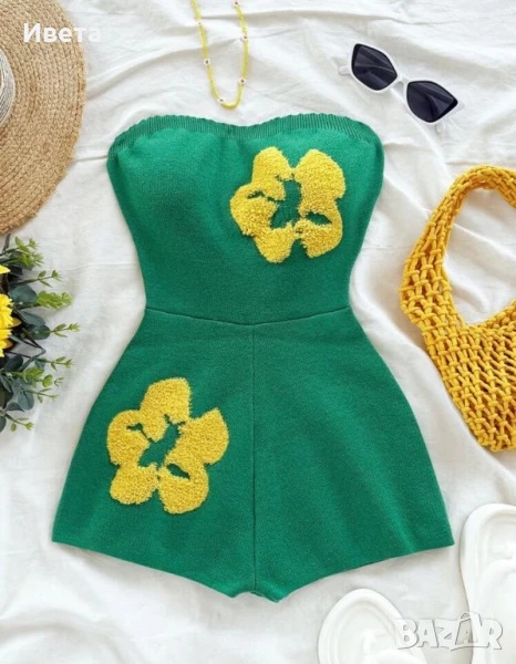 Къс гащеризон бюстие, снимка 1