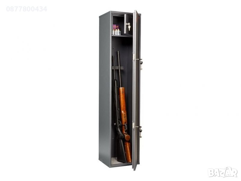Всички видове каси и сейфове за оръжие и пушка при нас на склад-от 1 до 7 пушки, снимка 1