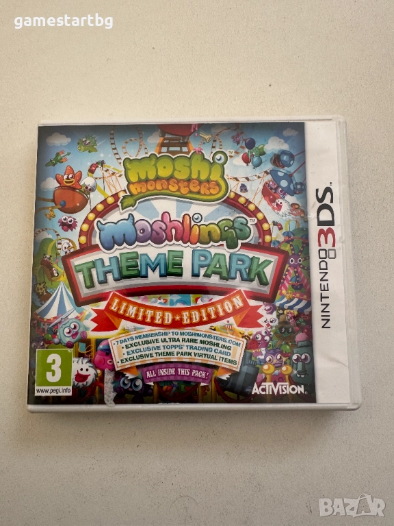 Moshi Monsters Moshlings Theme Park за Nintendo 3DS, снимка 1