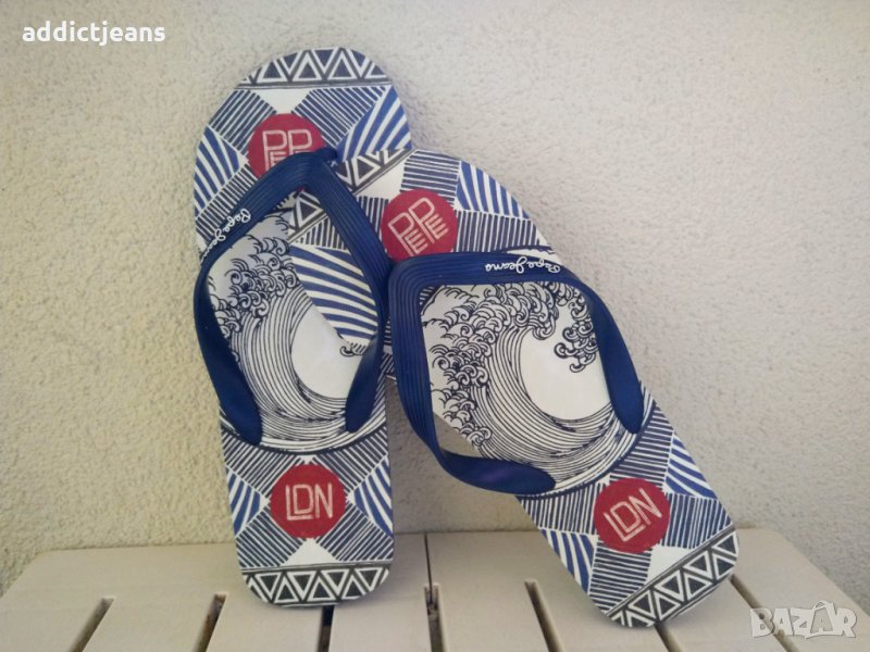 Мъжки джапанки PEPE Jeans размер 42, снимка 1