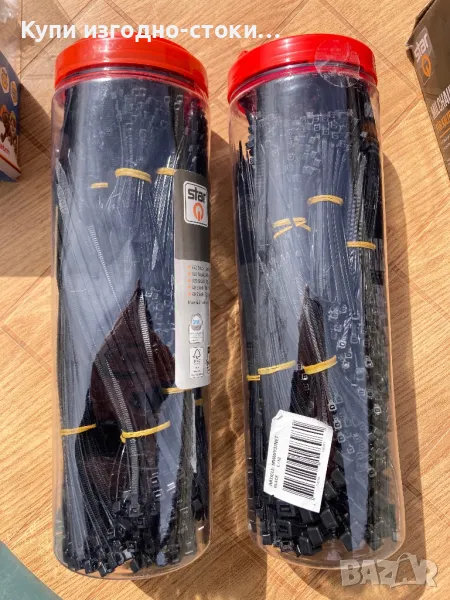 Кутия свински опашки - 1000бр, снимка 1