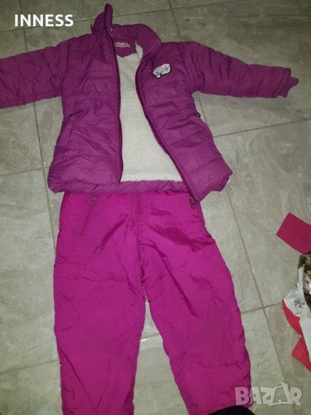 Дебело шушляково Зимно яке и гащеризон , снимка 1