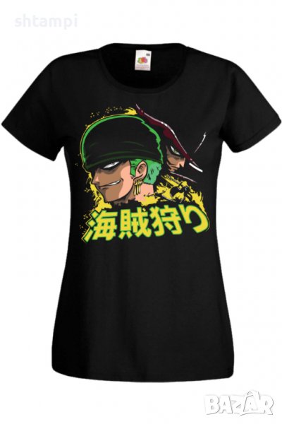 Дамска тениска One Piece Roronoa Zoro 02,Анимация,игра,Празник,Повод., снимка 1
