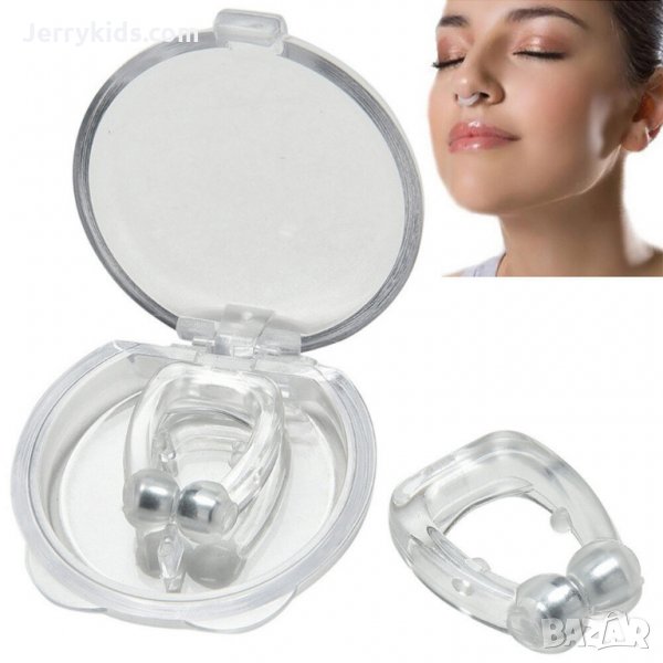 Магнитна щипка против хъркане, снимка 1