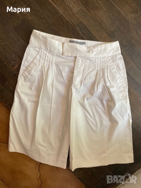 Бели къси панталонки ZARA, снимка 1